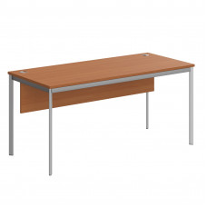 Стол письменный СП-4SD Груша Ароза/Алюминий 1600х720х755. IMAGO-S