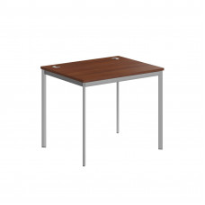Стол письменный СП-1S Орех Французский/Алюминий 900х720х755. IMAGO-S