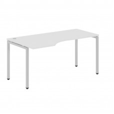 Стол эргономичный XSCET 169(L) Белый/Алюминий 1600х900х750 XTEN-S