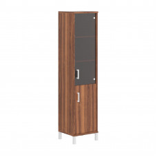 Шкаф-колонка комбинированная B 431.5(R) Орех Даллас 475х450х2054 BORN