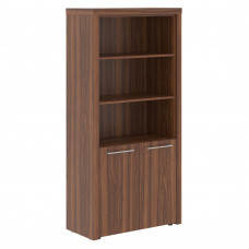 Шкаф с глухими малыми дверьми и обвязкой ZHC 85.5 Орех Даллас 964х452х1984