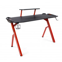 Стол компьютерный игровой CTG-001 Черный/Красный 1200х600х750 SKILLL