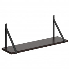 Полка с полкодержателями SH1-GINO Венге Магия 830х210х300 COFFEE