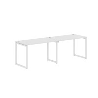Стол 2-х местный XQWST 2470 Белый/Белый 2406х700х750