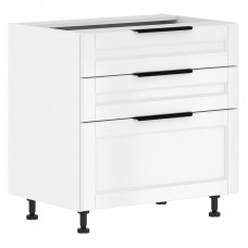 Шкаф напольный с ящиками MOB 8082.2C Белая эмаль/Белый 800х560х820 SICILIA
