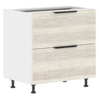 Шкаф напольный с ящиками MOB 8082.1 Сосна Эдмонт/Белый 800х560х820 CORSICA