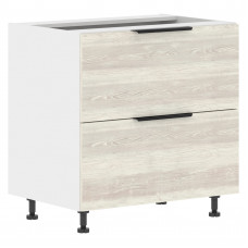 Шкаф напольный с ящиками MOB 8082.1 Сосна Эдмонт/Белый 800х560х820 CORSICA