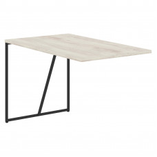 Брифинг-приставка LB 127 Сосна Эдмонт/Черный 1200х700х750 LOFTIS