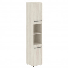 Шкаф колонка с 2-мя глухими малыми дверьми LHC 40.4 Сосна Эдмонт 400х430х2253 LOFTIS