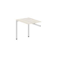 Брифинг-приставка XSB 860 Сосна Эдмонт/Алюминий 800х600х750 XTEN-S