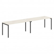 Стол 2-х местный XWST 3270 Сосна Эдмонт/Антрацит 3206х700х750 XTEN-S