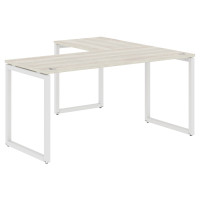 Стол угловой XQCT 1615 Сосна Эдмонт/Белый 1600х1500х750 XTEN-Q