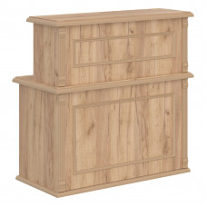 Стойка рецепция RMS 120 Дуб Бофорд 1200х600х1200 RAUT