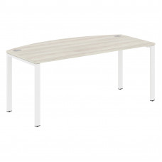 Стол руководителя XS6ET 189 Сосна Эдмонт/Белый 1800х914х750 XTEN-S60