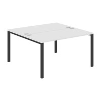 Стол 2-х местный XS6WST 1414 Белый/Антрацит 1400х1406х750 XTEN-S60
