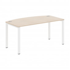 Стол руководителя XS6ET 169 Бук Тиара/Белый 1600х867х750 XTEN-S60