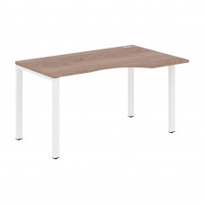 Стол эргономичный XS6CET 149(R) Дуб Сонома/Белый 1400х900х750 XTEN-S60