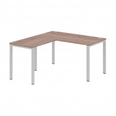 Стол угловой XS6CT 1415 Дуб Сонома/Серый 1400х1500х750 XTEN-S60