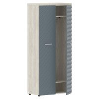 Гардероб TLCW 85 Серо-голубой/Сосна Эдмонт Z 856х450х1968 TORR LUX