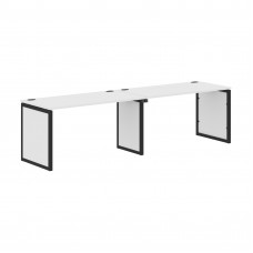 Стол 2-х местный XQPWST 2870 Белый/Антрацит 2800х700х750 XTEN-QP