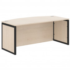 Стол руководителя XQPET 189H Бук Тиара/Антрацит 1800х914х750 XTEN-QP