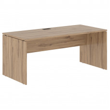 Стол прямой EDST 1780 Дуб Денвер светлый/Черный 1760х800х750 EDIS