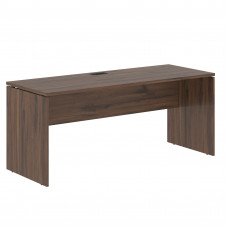 Стол прямой EDST 1767 Дуб Денвер тёмный/Мокко 1760х670х750 EDIS