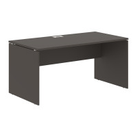 Стол прямой EDST 1580 Мокко/Белый 1560х800х750 EDIS