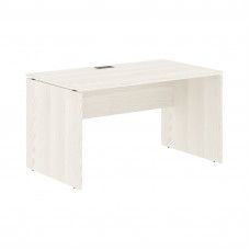 Стол прямой EDST 1380 Ясень Траун/Мокко 1360х800х750 EDIS