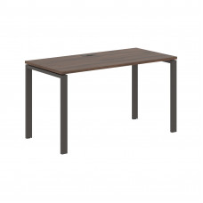 Стол прямой EUST 1367 Дуб Денвер тёмный/Мокко 1360х670х750 EDIS