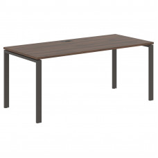 Стол прямой EUST 1780 Дуб Денвер тёмный/Мокко 1760х800х750 EDIS