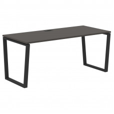 Стол прямой EVST 1780 Мокко/Черный 1760х800х750 EDIS