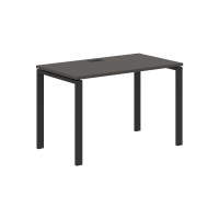 Стол прямой EUST 1167 Мокко/Черный 1160х670х750 EDIS