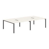 Стол 4-х местный EUWST 3116 Ясень Траун/Мокко 3126х1606х750 EDIS