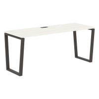 Стол прямой EVST 1767 Ясень Траун/Мокко 1760х670х750 EDIS