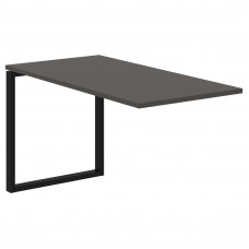 Брифинг-приставка EQB 1367 Мокко/Черный 1360х670х750 EDIS