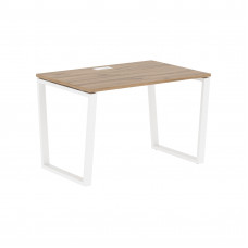 Стол прямой EVST 1180 Дуб Денвер светлый/Белый 1160х800х750 EDIS