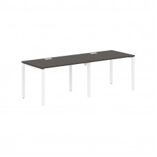 Стол 2-х местный EUWST 2380 Мокко/Белый 2326х800х750 EDIS