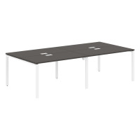 Стол 4-х местный EUWST 2713 Мокко/Белый 2726х1346х750 EDIS