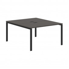 Стол 2-х местный EUWST 1316 Мокко/Черный 1360х1606х750 EDIS