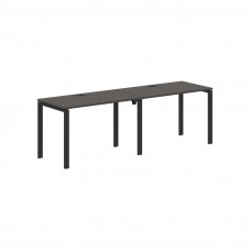 Стол 2-х местный EUWST 2367 Мокко/Черный 2326х670х750 EDIS