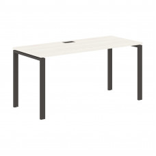 Стол прямой EUST 1567 Ясень Траун/Мокко 1560х670х750 EDIS