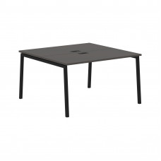 Стол 2-х местный ELWST 1313 Мокко/Черный 1360х1346х750 EDIS