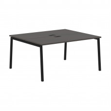 Стол 2-х местный ELWST 1513 Мокко/Черный 1560х1346х750 EDIS
