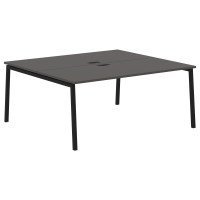 Стол 2-х местный ELWST 1716 Мокко/Черный 1760х1606х750 EDIS