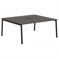 Стол 2-х местный ELWST 1716 Мокко/Черный 1760х1606х750 EDIS
