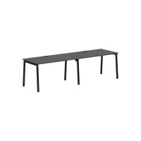 Стол 2-х местный ELWST 2780 Мокко/Черный 2726х800х750 EDIS