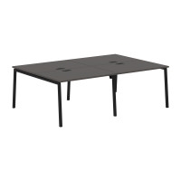 Стол 4-х местный ELWST 2316 Мокко/Черный 2326х1606х750 EDIS