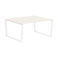 Стол 2-х местный EVWST 1513 Ясень Траун/Белый 1560х1346х750 EDIS