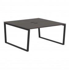 Стол 2-х местный EVWST 1516 Мокко/Черный 1560х1606х750 EDIS